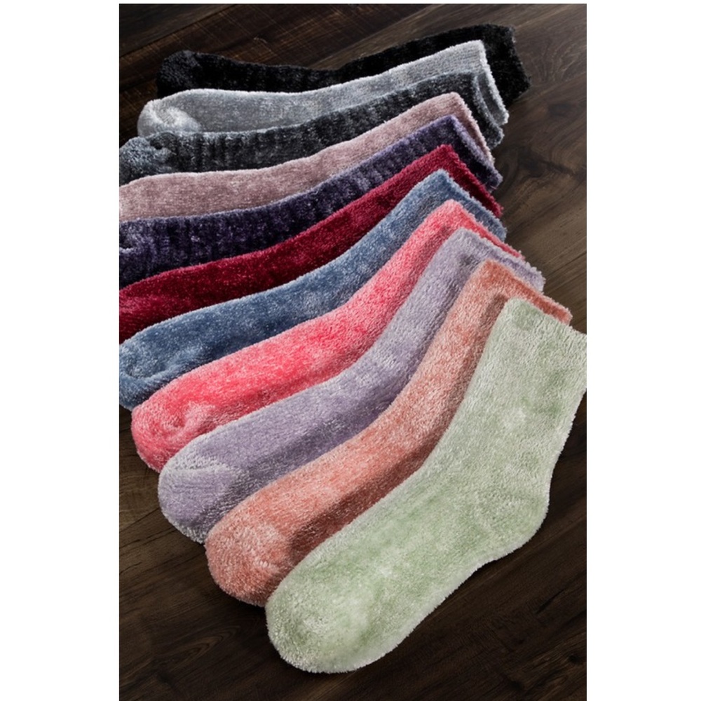 Chenille Socks 3 for $30 cozy soft